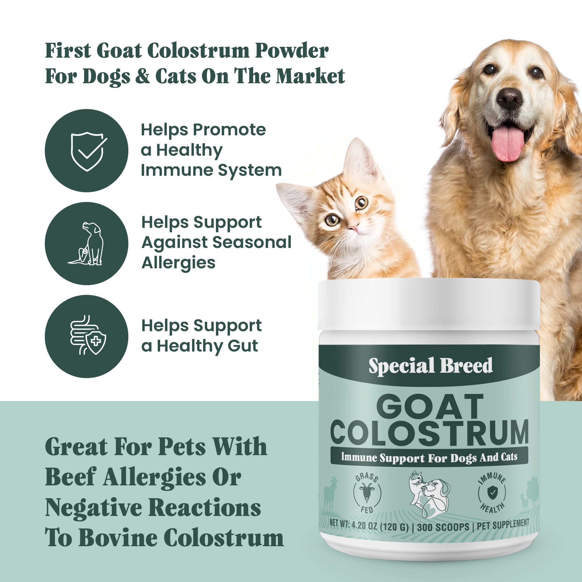 Goat Colostrum 120 Grams