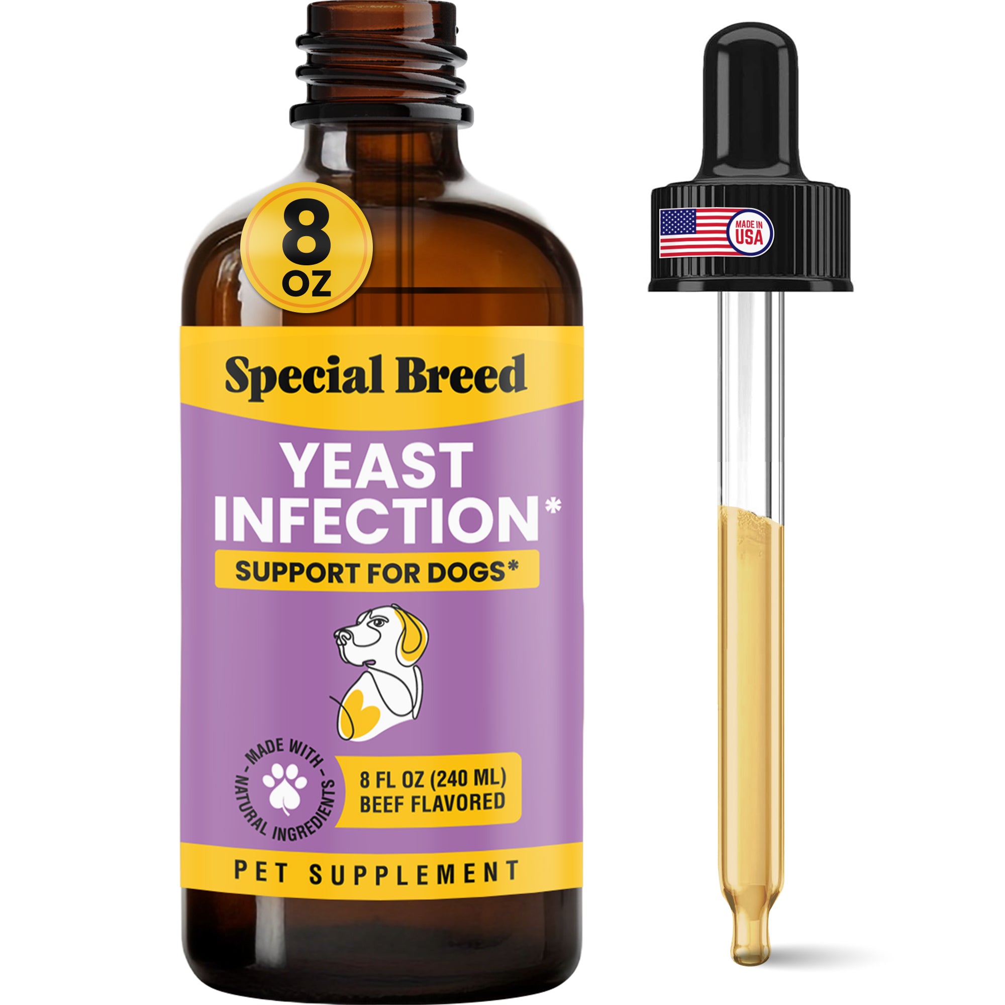 Yeast Infection Treatment For Dogs - 8oz
