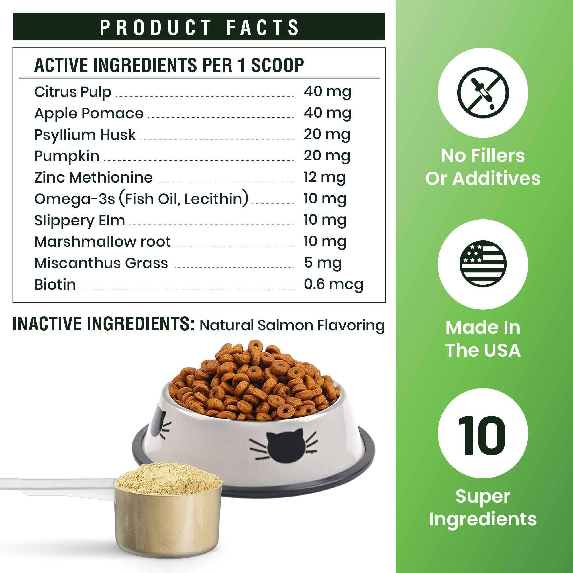 Hairball Support Powder For Cats