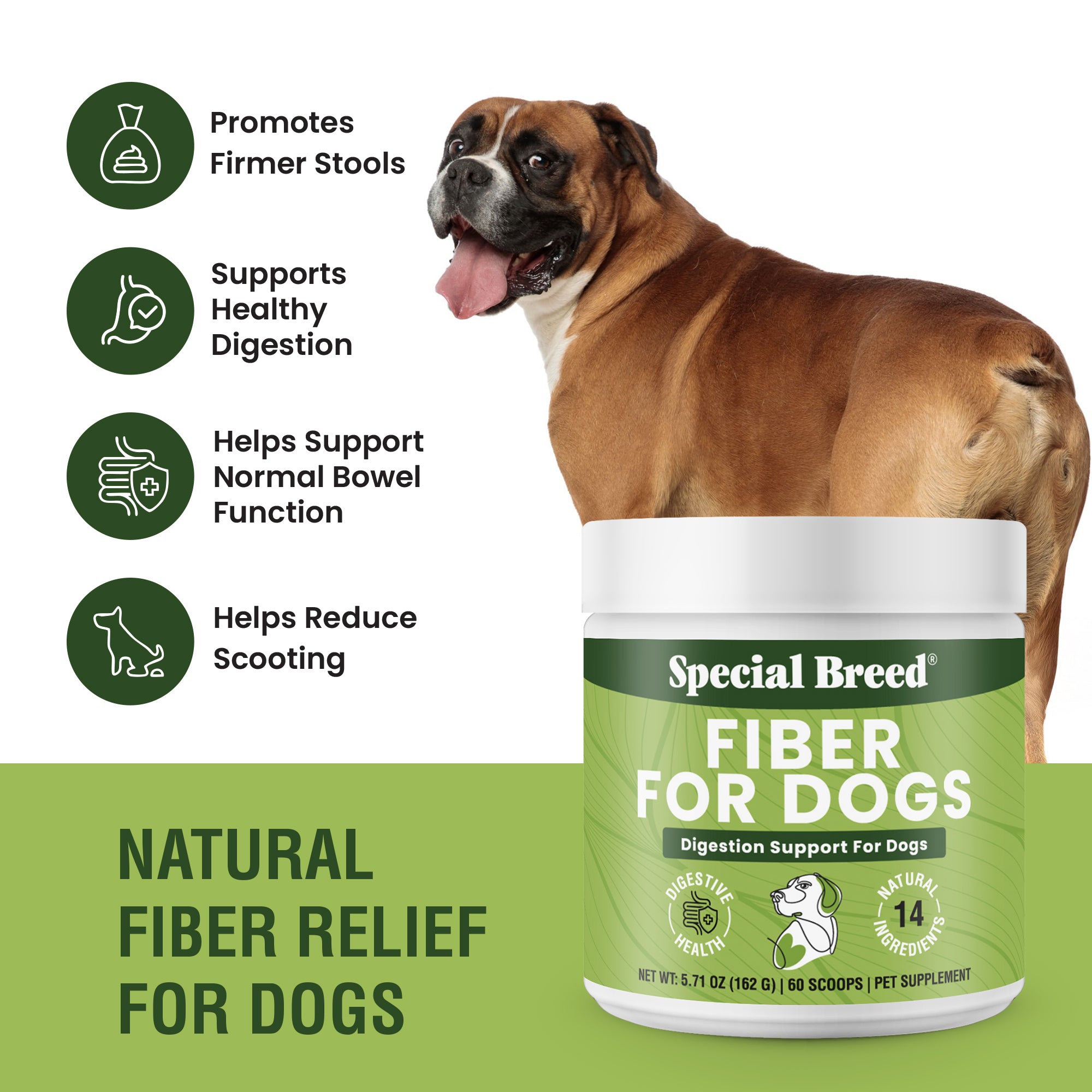 Fiber Powder For Dogs