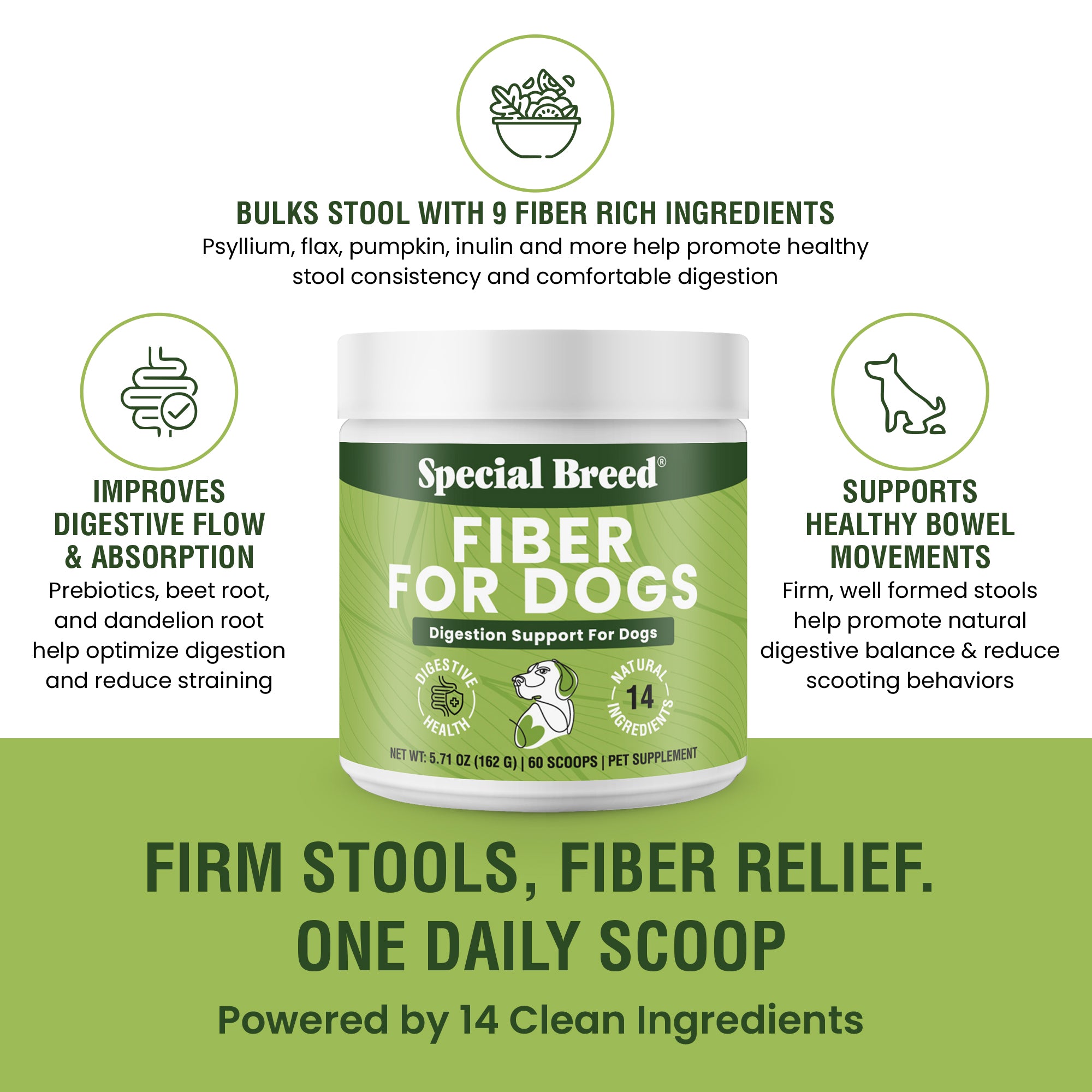 Fiber Powder For Dogs