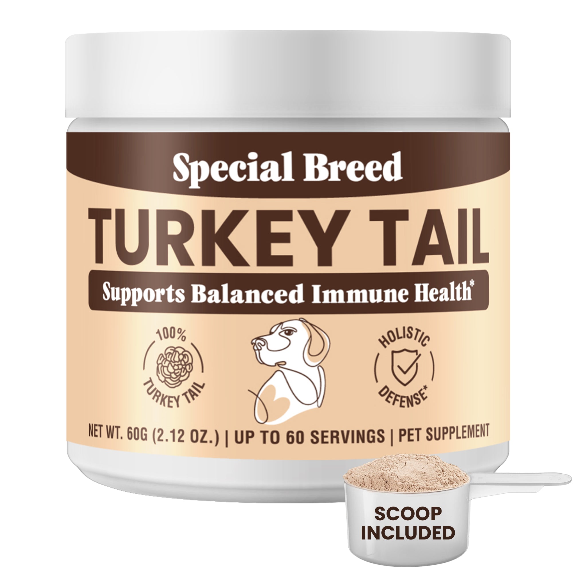 Organic Turkey Tail Powder - 2.12oz