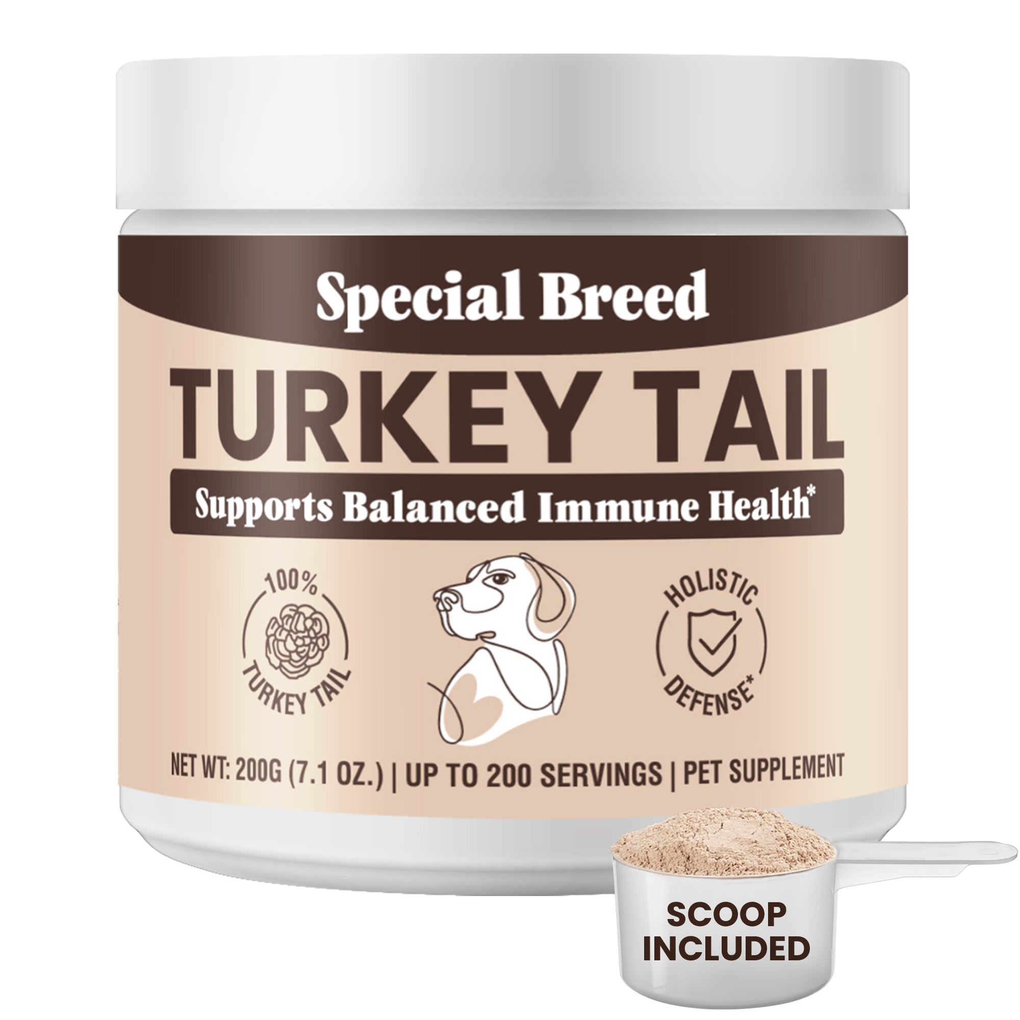 Organic Turkey Tail Powder - 7.1oz