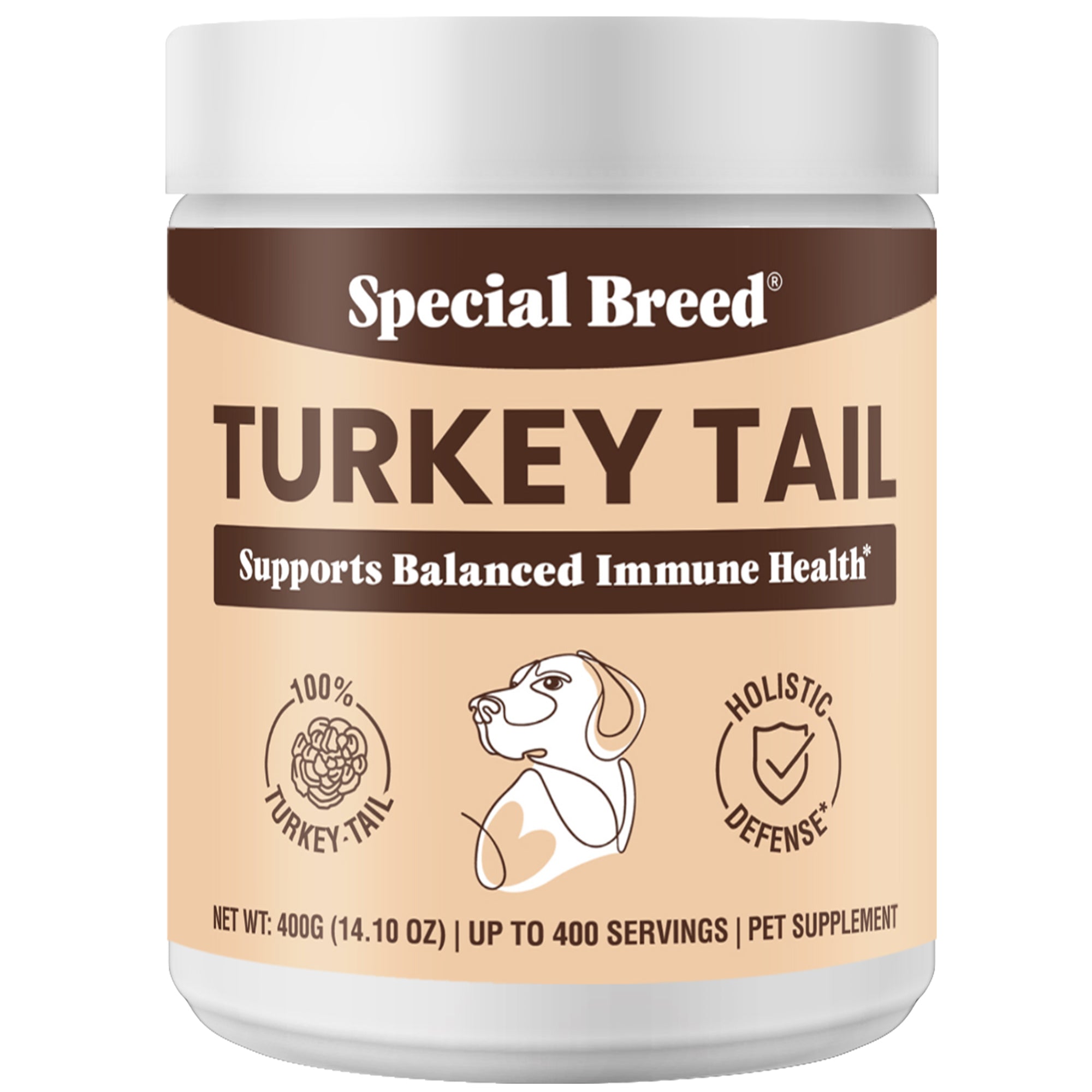 Organic Turkey Tail Powder - 14.10oz