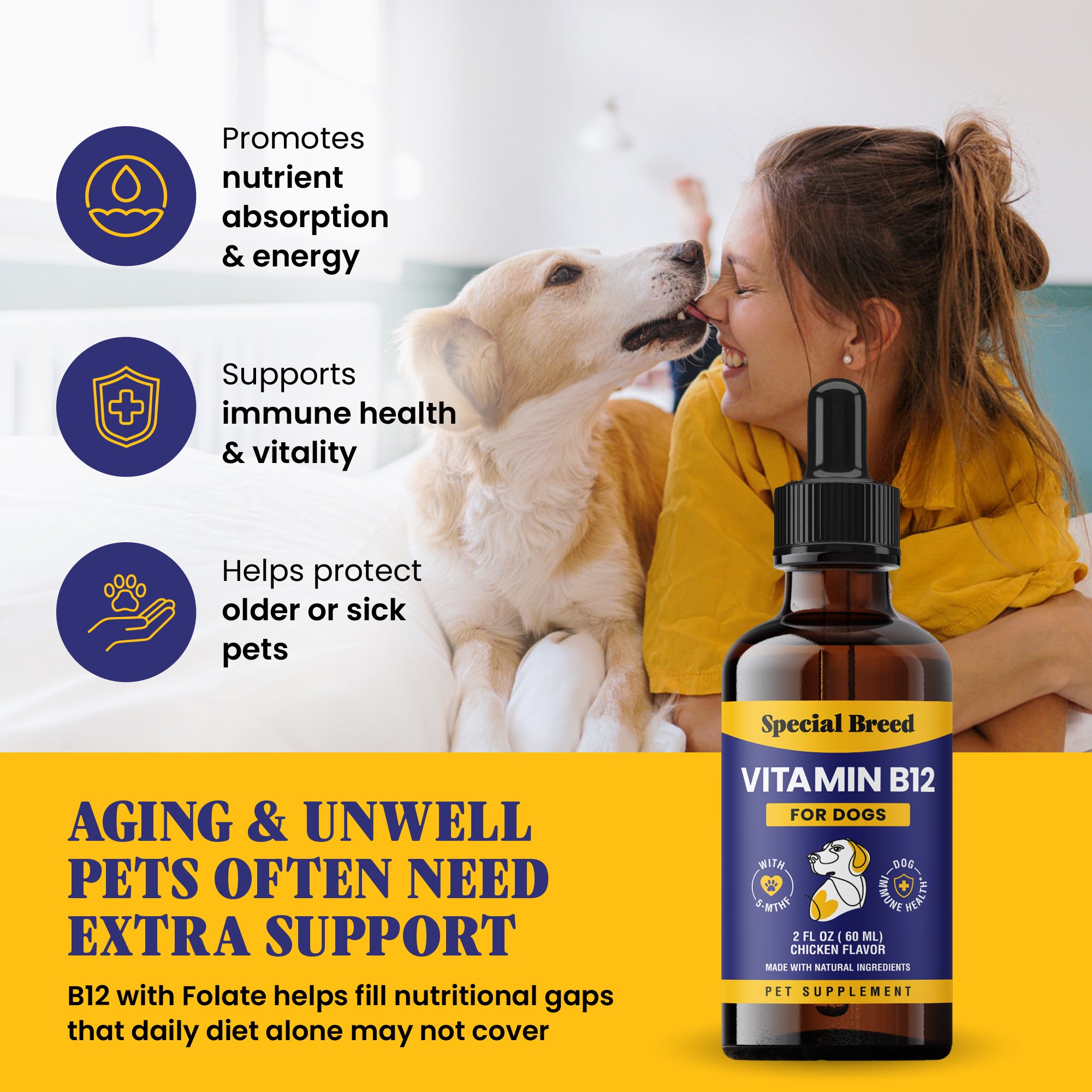 Vitamin B12 For Dogs 2oz